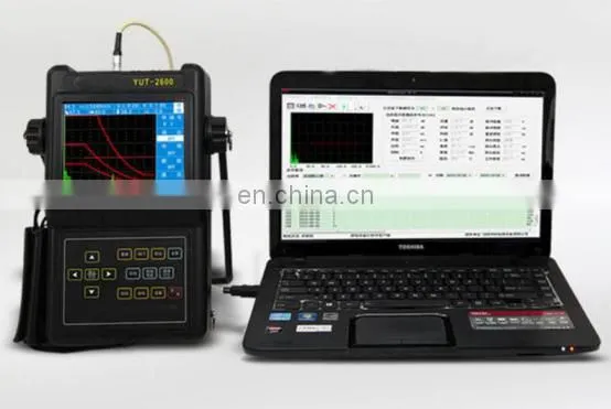 Digital portable ndt ultrasonic flaw detector with high precision