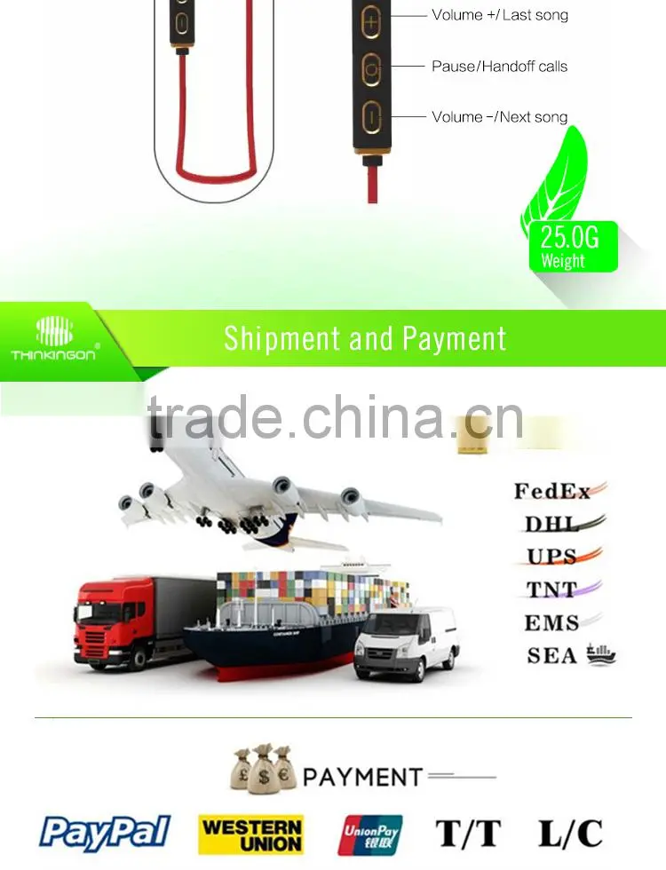 BT998B wireless sport bluetooth earbuds earphone bluetooth headphone headset