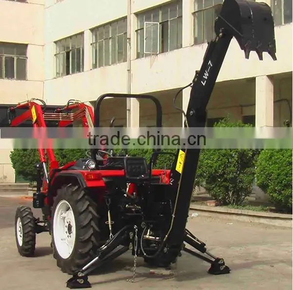Runshine since 1989 high quality LW6 tractor backhoe