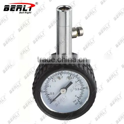 BellRight 40mm Dial Gauge with Rubber Cover and Release Valve
