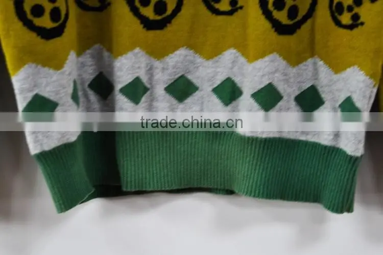 100% Cotton Sweater Design for Girl Spring Teenager Gril's Sweater