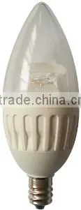 Dimmable ETL E12 LED Candle Light Bulb