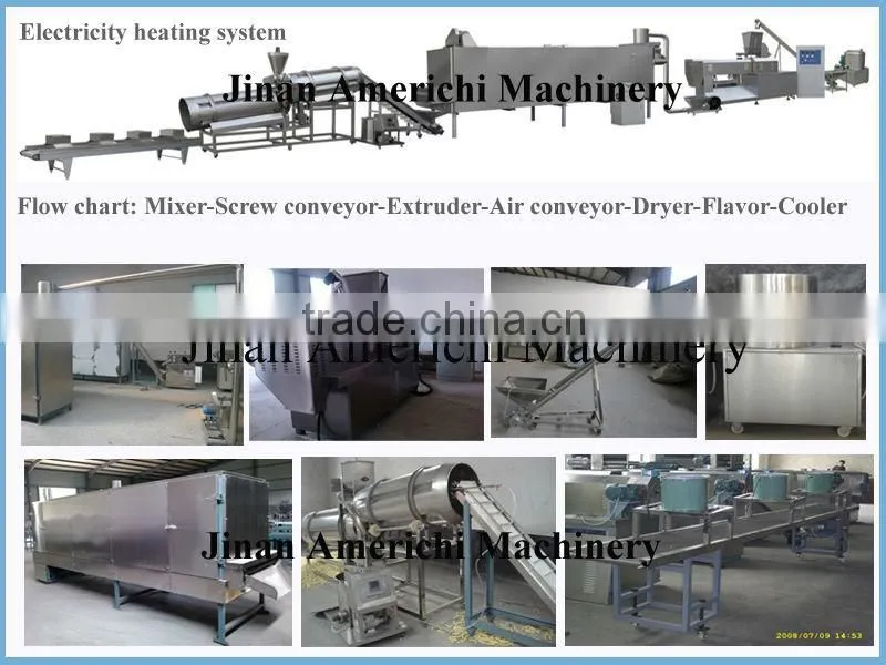 1ton/h Extrusion fish feed making machine
