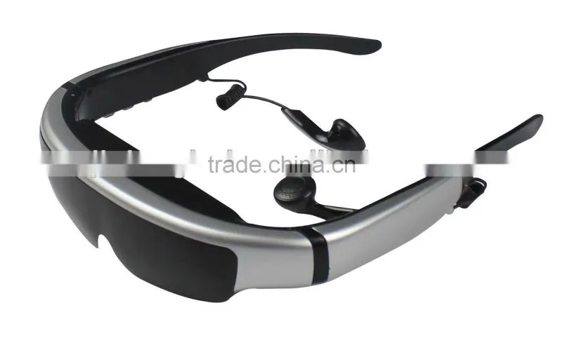 2013 New top quality 3d Mp4 Video Glasses WVGA 16:9 goggles, IVS-1