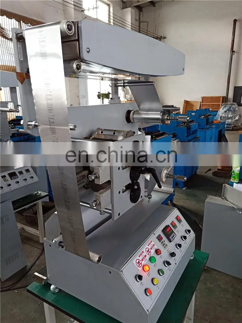 UGS2S 2 Color Table Top Small Mini Automatic Flexo Label printer, Flexographic Satin Printing Machine