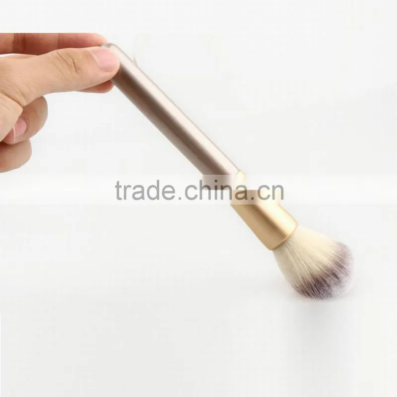 Private label wholesale professional wood handle Pony hair makeup brush
