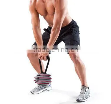 MD buddy new style products adjustable soft kettlebell with plastic handle