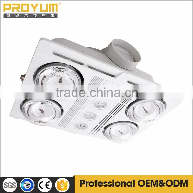 LED Bathroom Heater 4-heat fan light 3 in 1 Bathroom Heater