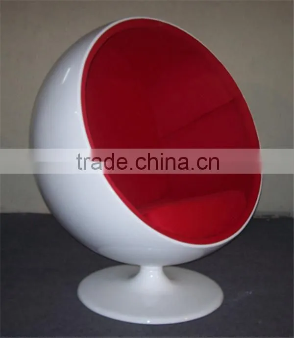 modern fiberglass Eero Aarnio Ball chair