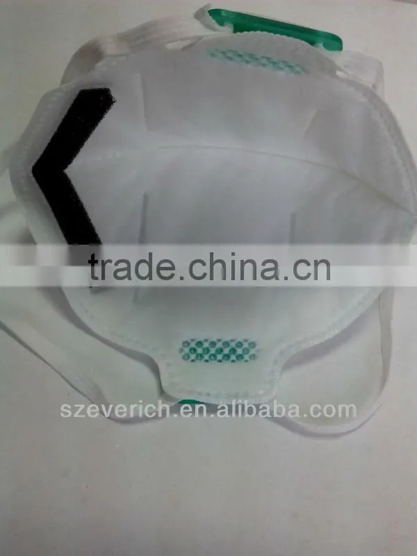 NIOSH 95 Good Quality Standard 4 Ply Vertical Folded Dust Mask