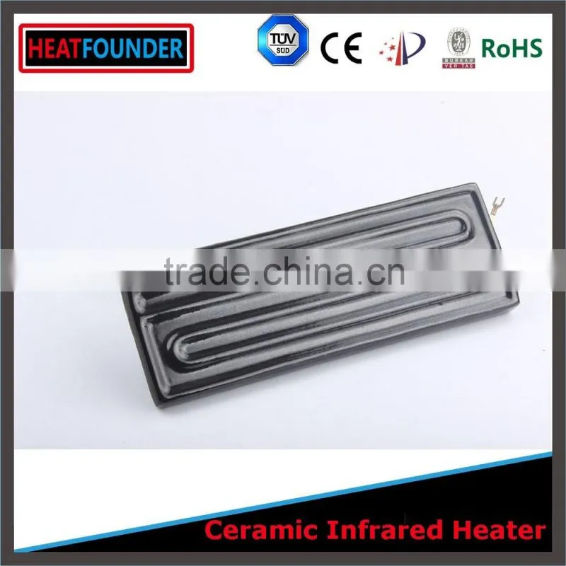 LONG WORKING LIFE LOW PRICE HOT SALE CE CERTIFICATION CUSTOMIZED INFRARED CERAMIC HEATER PLATE WITH THERMOCOPULE