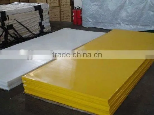 Food safe UHMW-PE white Cutting Board