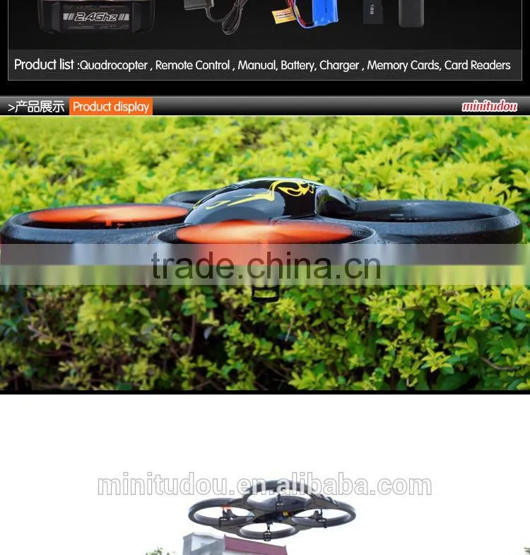 Large 61CM 2.4Ghz 4.5CH 6-AXIS RC Quadcopter with camera