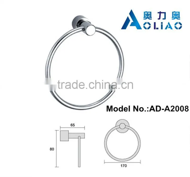 High quality Bathroom accessory stainless steel golf towel ring
