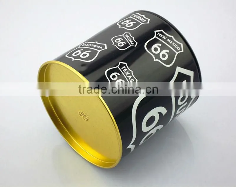 Dongguan round money tin can banks supplier
