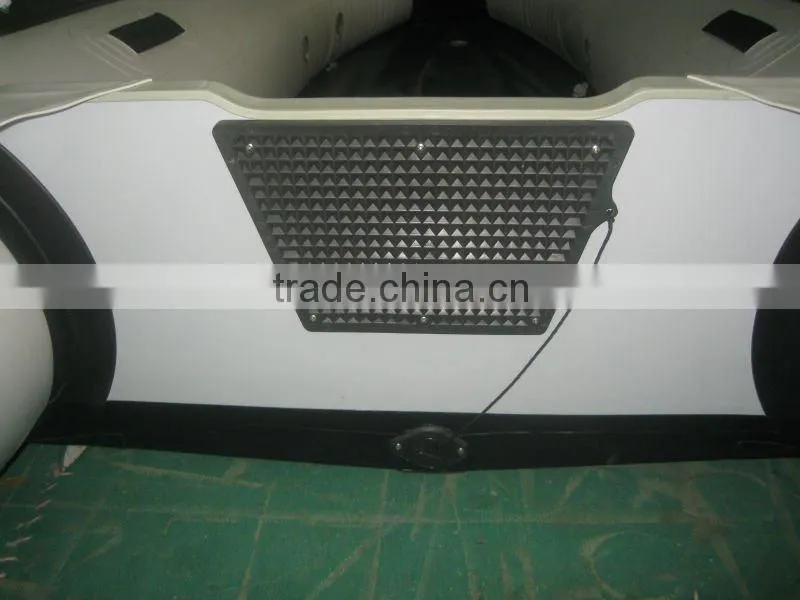 CE 2012 Hot selling Hypalon/PVC Air floor chase boat 330 Inflatable Boat