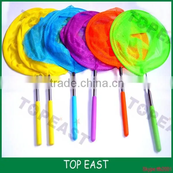 Kids Extendable Fishing Butterfy Bug Insect Net Telescopic Handle Garden Toy