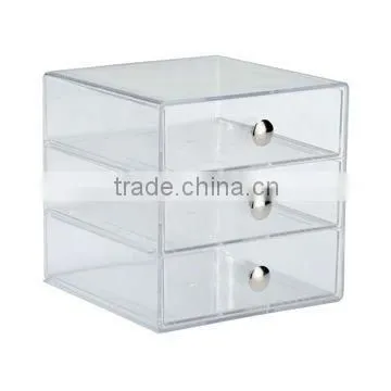 fantastic Acrylic/plastic jewelry storage box with drawer