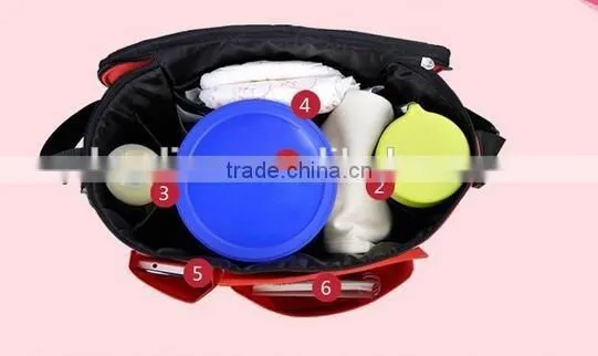 China product designers diaper bag canvas diaper bag fashion diaper bag for babies