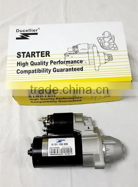 Brand new auto spare parts motor starter for European car boschNO. 0001108208