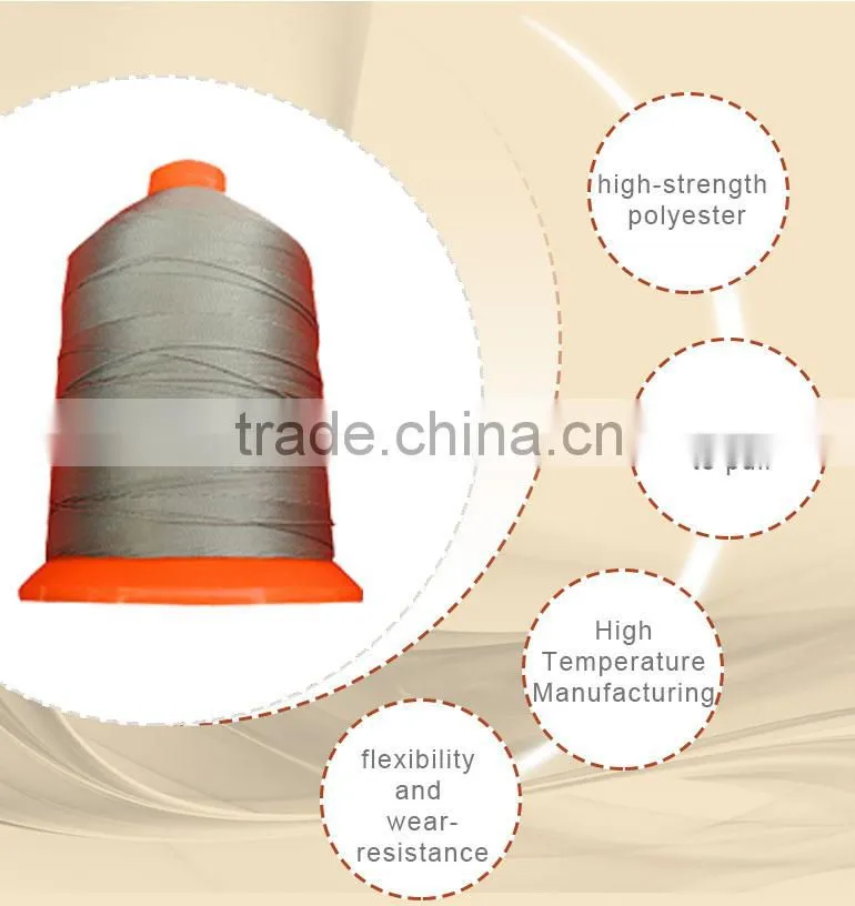 Good supplier polyester filament sewing yarn