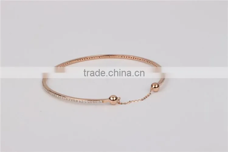 china factory wholesale 925 sterling silver diamond and gemstone bracelet