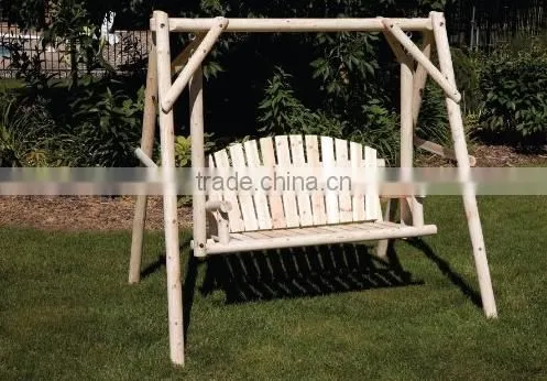 wooden swing in patio swings anticorrosive wood