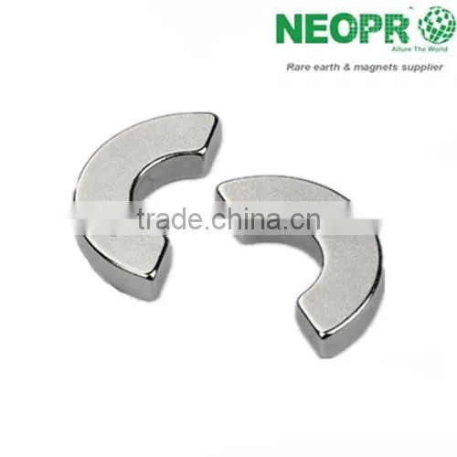 NdFeB semicircle magnet for electric motors