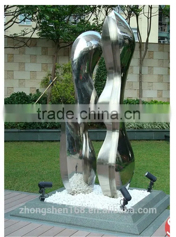 Guangzhou manufacturers custom metal stainless steel/copper/abstract sculpture school/hotel/square/stores