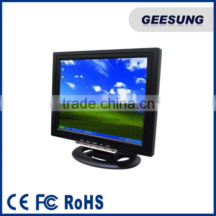 15 - Inch Desktop Touch Screen monitor / advertising display monitor