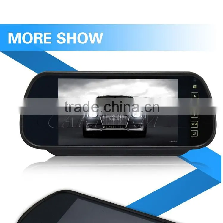 rearview car 7 inch car mirror monitor