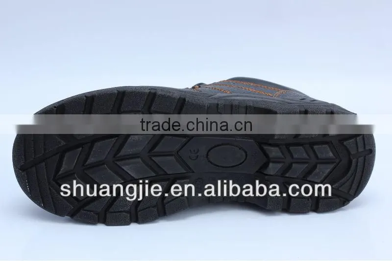 lace-up steel toe cap safety work shoes safety shoes 9037