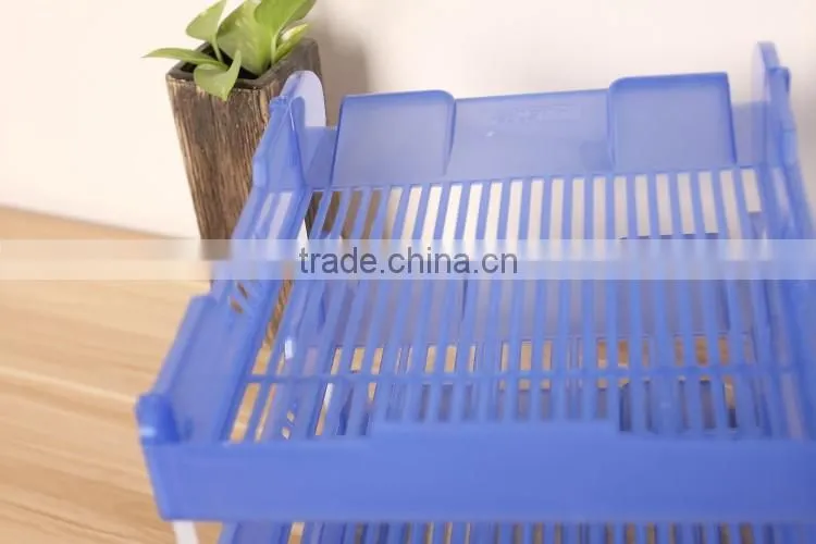 Stackable and plastic injection molding special file trays