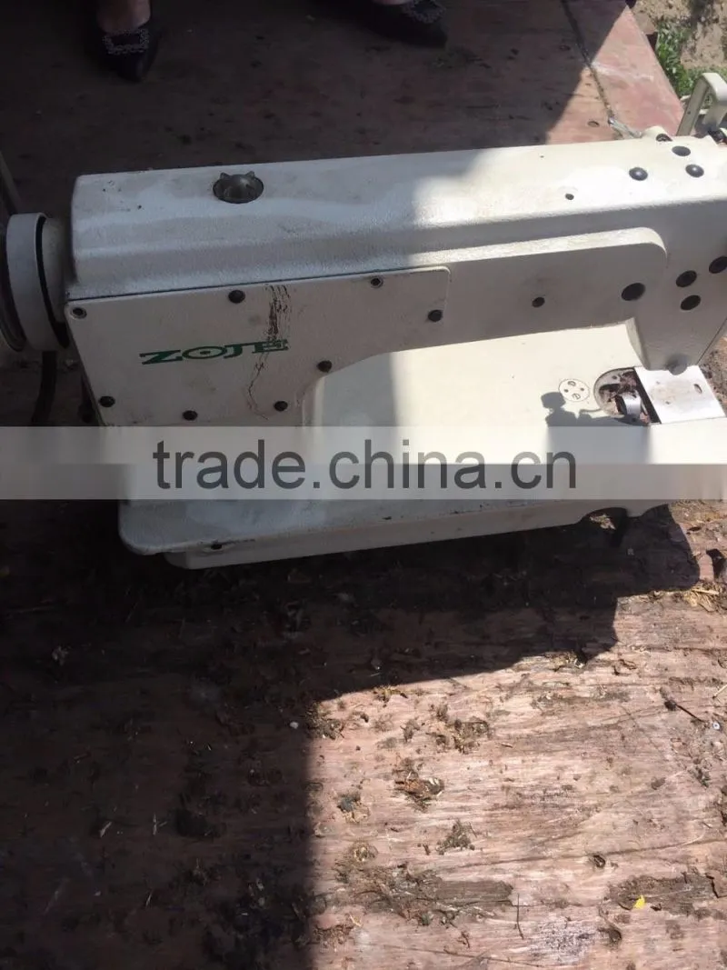 Good condition and competitive price used second hand single needle lockstitch zoje 8700 sewing machine