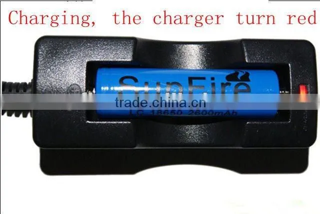 EU charger for 1*18650 battery