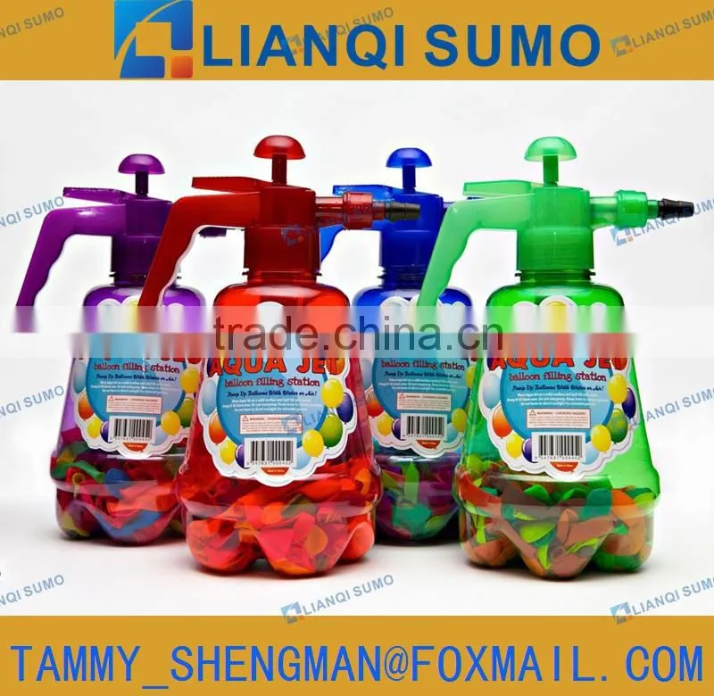 water balloon bomb pump filler by kids trigger bottle