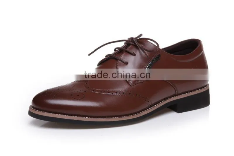 guangzhou causual men genuine leather shoes