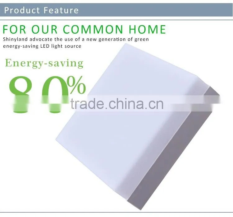 Round / Square 6W 12W 18W 24W led ceiling panel light surface mounted downlight