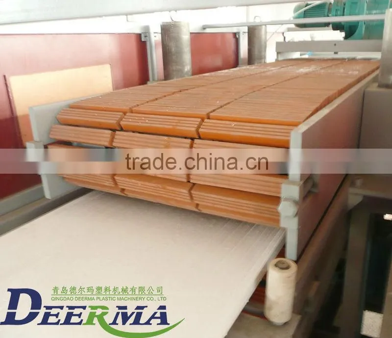 wpc wood plastic composite door machine/production machine