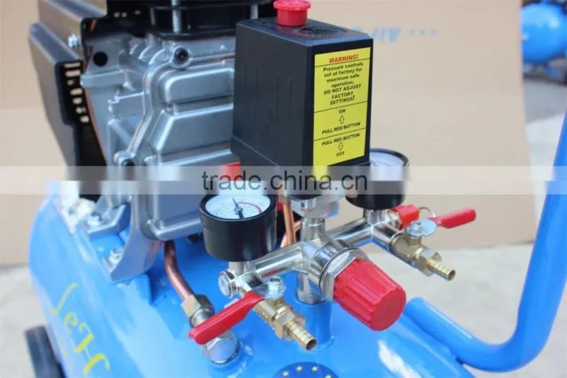 25L 50L 2HP 8bar portable piston direct driven air compressor