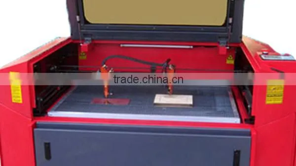 Dowell DP(50w)+CO2 60w double heads laser engraving machine for metal,non-metal material hot