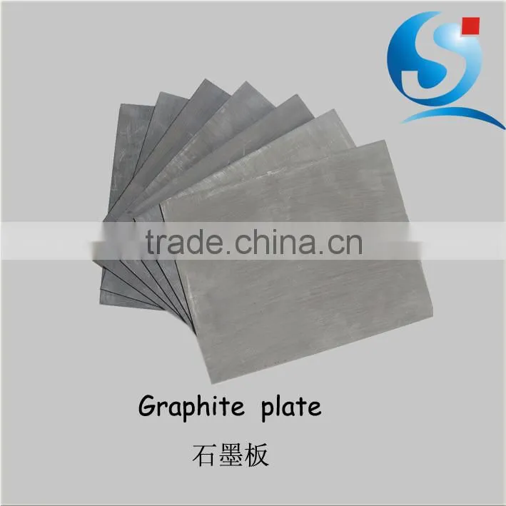 Multipurpose high purity graphite plates high strength graphite plates