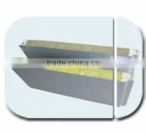 Fireproof wall rockwool m2 price sandwich panel