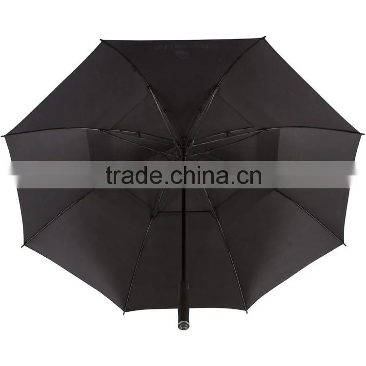 windproof solid shaft big golf umbrellas