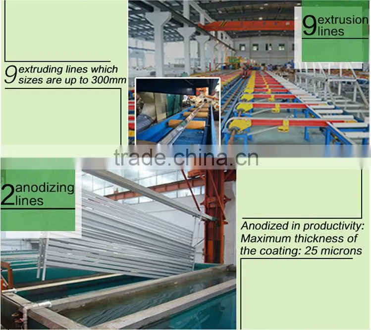 Brilliance OEM factory led aluminum extrusion heat sink