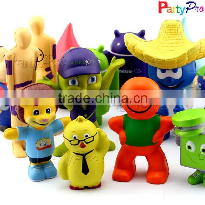 Partypro New Products 2016 OEM Product Custom Brain Shaped Stress Balls with different Logo