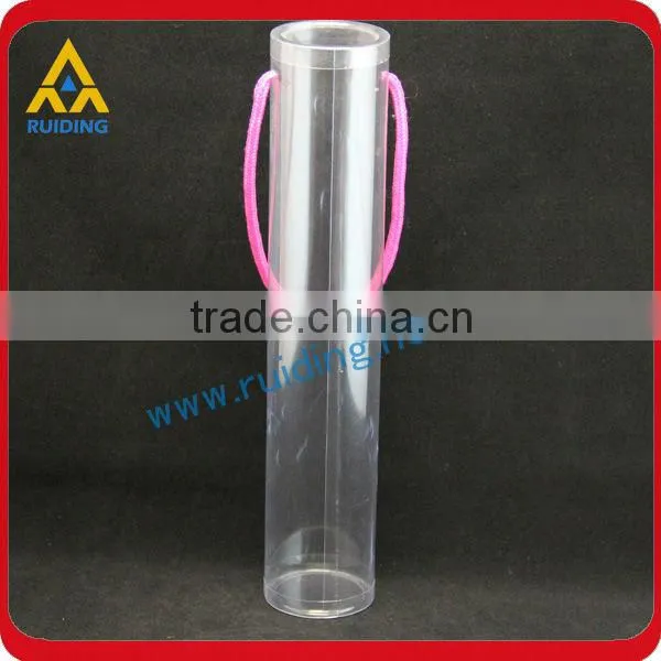 clamshell box for round tube packaging