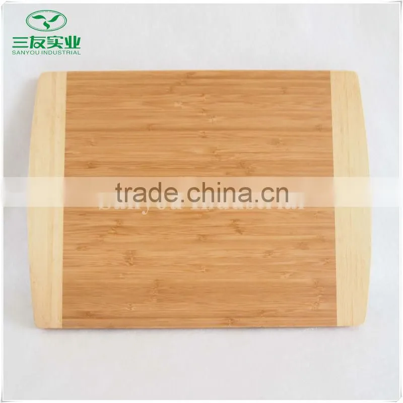 Square Natural Bamboo Cutting Board