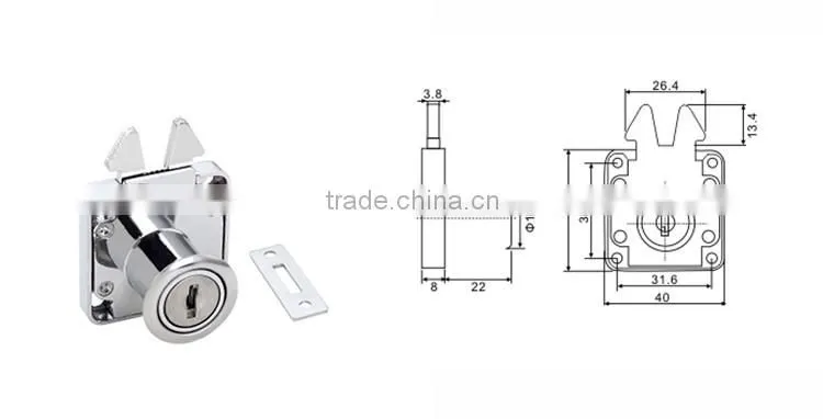 China Supplier High Quality Kitchen Cabinet Lock