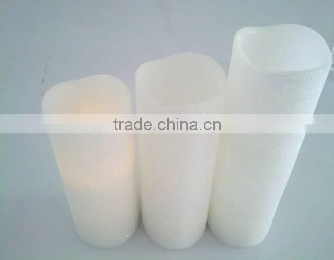 icecream flameless battery operated candles with remote